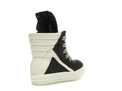 Rick Owens Geobasket Jumbo Lace High Black Milk (Women's)