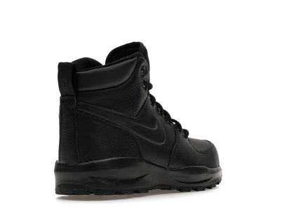 Nike Manoa Leather Triple Black (GS)
