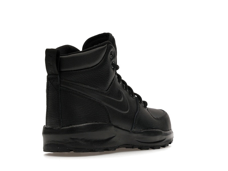 Nike Manoa Leather Triple Black (GS)