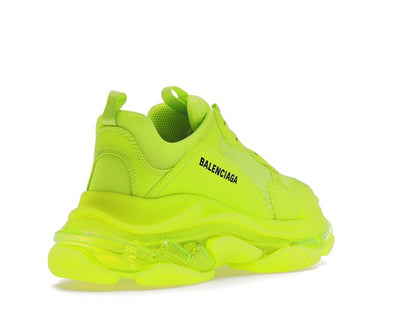 Balenciaga Triple S Clear Sole Fluo Yellow