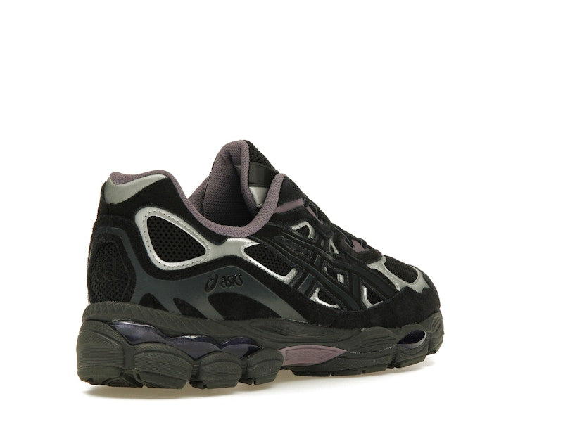 ASICS Gel-NYC Black Purple Graphite Grey