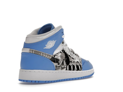 Jordan 1 Mid Sneaker School Game Winner (GS)