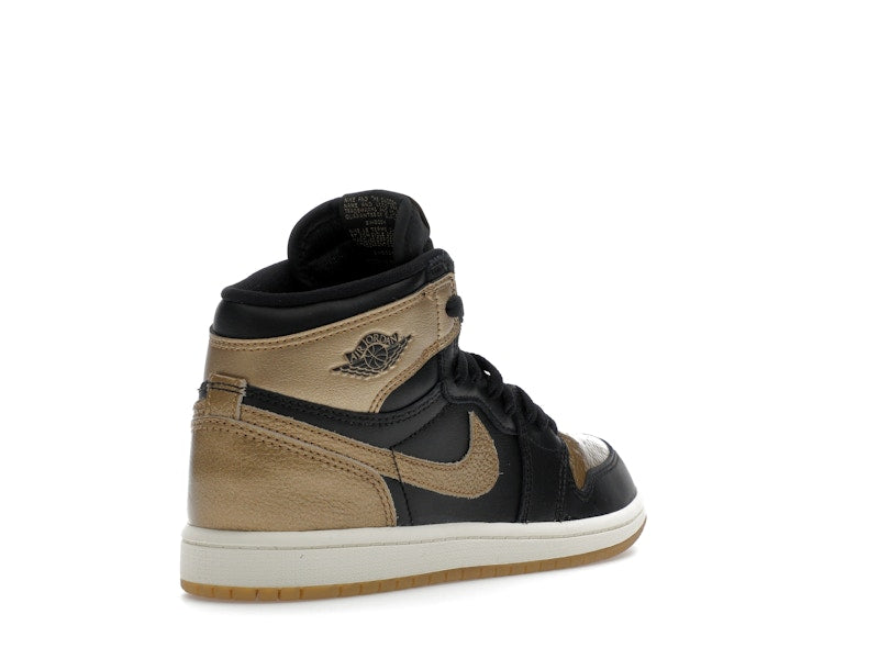 Jordan 1 Retro High OG Black Metallic Gold (PS)
