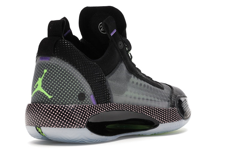 Jordan XXXIV Low Black Vapor Green Bleached Coral