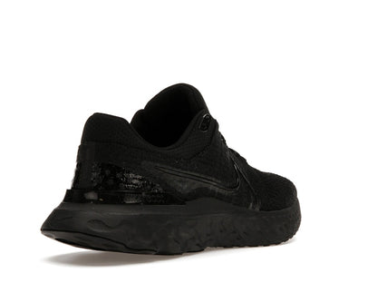 Nike React Infinity Run Flyknit 3 Triple Black