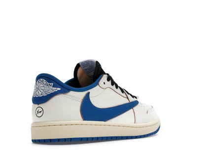Jordan 1 Retro Low OG SP Fragment x Travis Scott Sail Military Blue