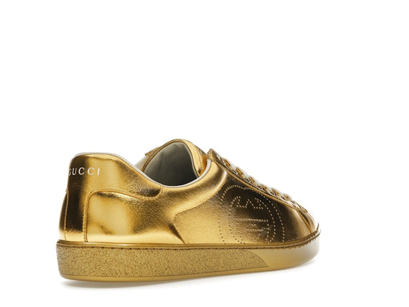 Gucci Ace Metallic Gold
