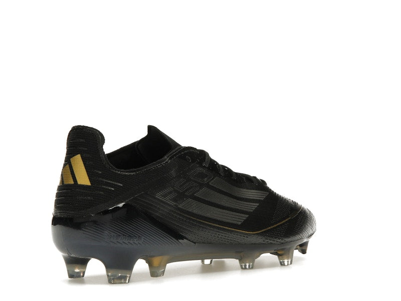 adidas F50 Elite FG Core Black Iron Metallic Gold Metallic