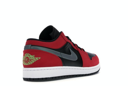 Jordan 1 Low Black Green Pulse Gym Red