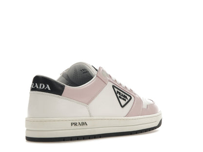 Prada District Sneaker White Pink Perforated Leather (Women's)