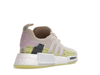 adidas NMD R1 Wonder White Pulse Yellow Pink (Women's)