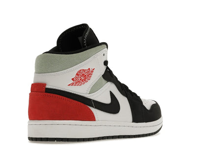 Jordan 1 Mid SE Red Black Toe