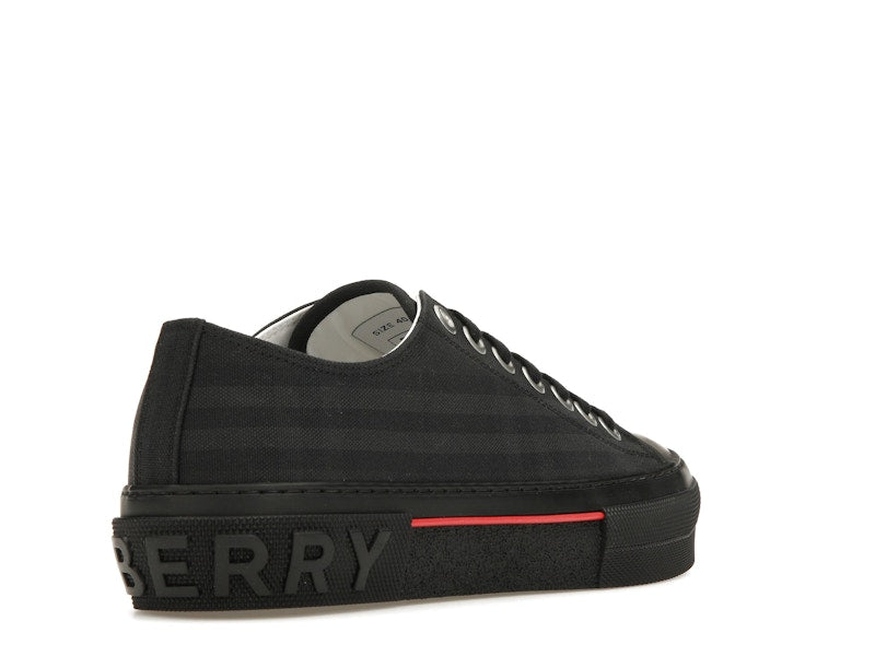 Burberry Vintage Check Canvas Low-Top Sneaker Dark Charcoal
