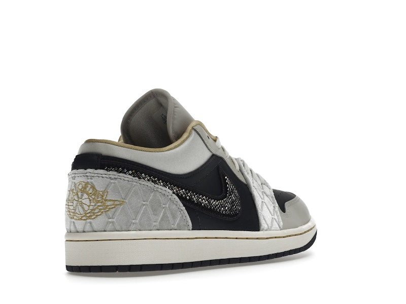 Jordan 1 Low Beaded Swoosh