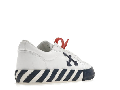 OFF-WHITE Vulcanized Low White Blue Canvas