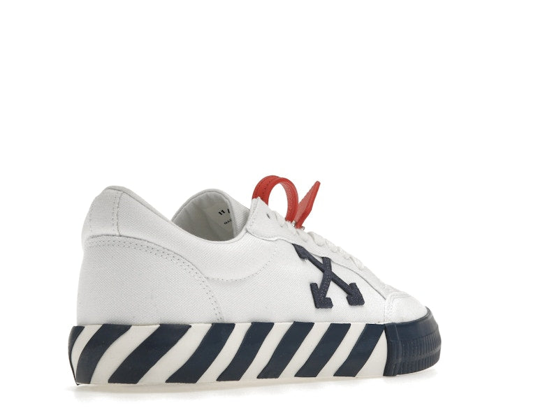 OFF-WHITE Vulcanized Low White Blue Canvas