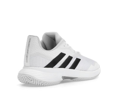 adidas Courtjam Control Cloud White Core Black Matte Silver