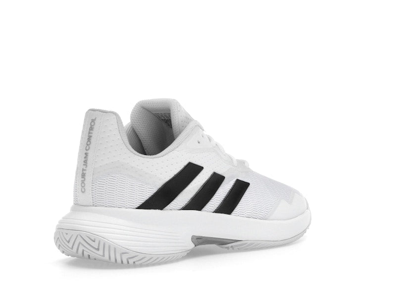 adidas Courtjam Control Cloud White Core Black Matte Silver
