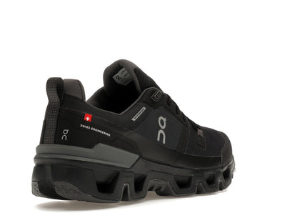 On Running Cloudwander Waterproof Black Eclipse (Women's)