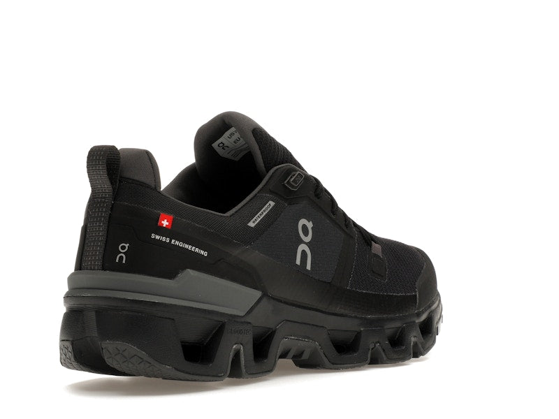 On Running Cloudwander Waterproof Black Eclipse (Women's)