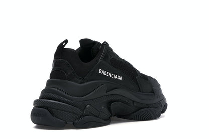 Balenciaga Triple S Triple Black (2018) Reissue Nondistressed (Women's)