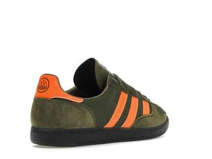 adidas Barrowland SPZL Dust Green Signal Orange