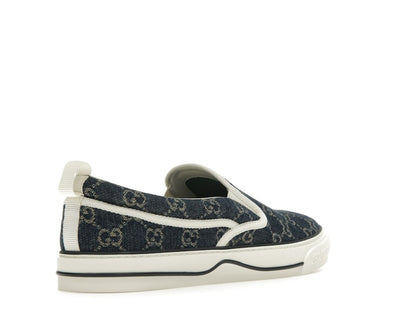 Gucci Tennis 1977 Slip On Denim