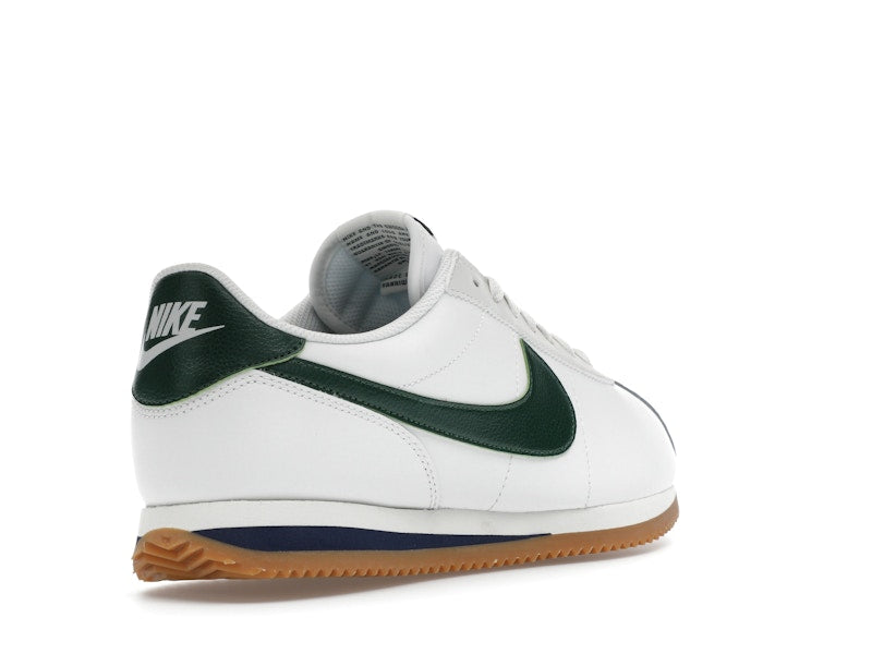 Nike Cortez Leather Summit White Fir Midnight Navy