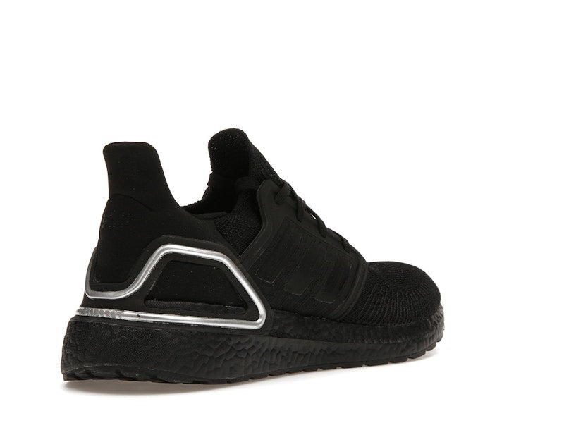 adidas Ultra Boost 20 Core Black Silver Metallic