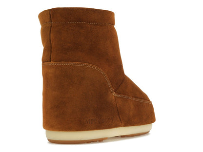 Moon Boot No Lace Suede Boot Tan