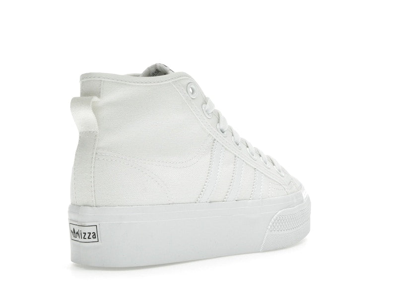 adidas Nizza Platform Mid Cloud White (Women's)