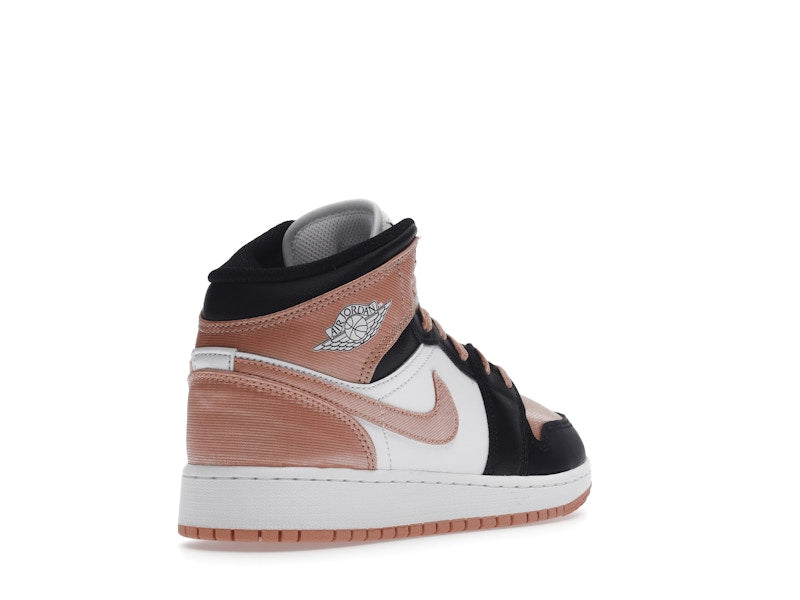 Jordan 1 Mid Light Madder Root (GS)