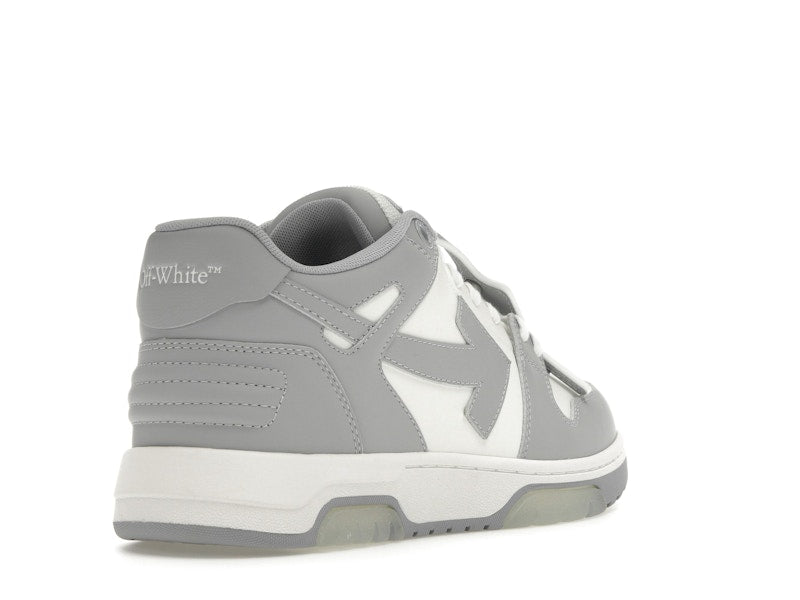 OFF-WHITE Out Of Office Low Grey White Off-White Heel Tab