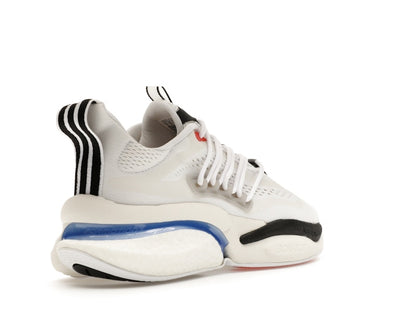 adidas AlphaBoost V1 White Black Blue Fusion