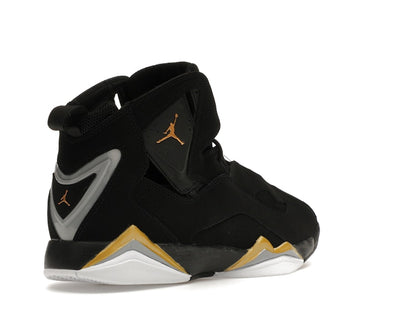 Jordan True Flight Black Metallic Gold