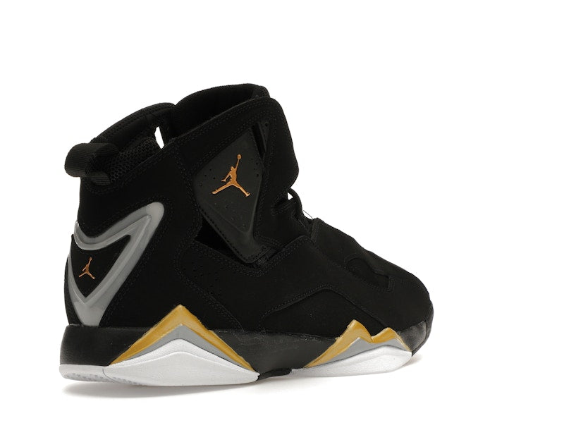 Jordan True Flight Black Metallic Gold