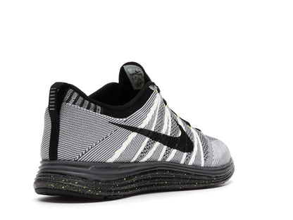 Nike Flyknit Lunar1+ White Black Volt