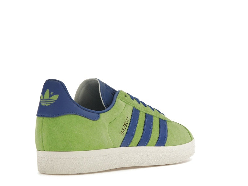 adidas Gazelle Lime Royal Blue