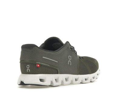On Running Cloud 5 Olive Green White