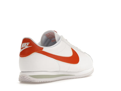 Nike Cortez White Campfire Orange