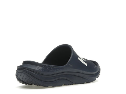 Hoka One One Ora Athletic Slide Varsity Navy White