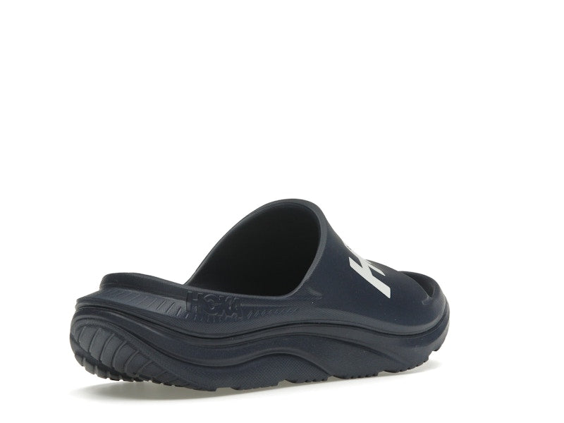 Hoka One One Ora Athletic Slide Varsity Navy White