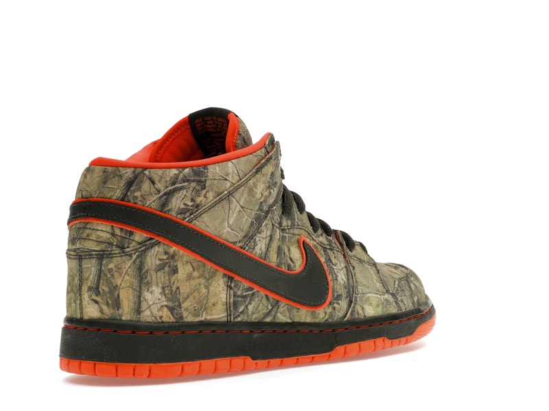 Nike SB Dunk Mid Real Tree Camo