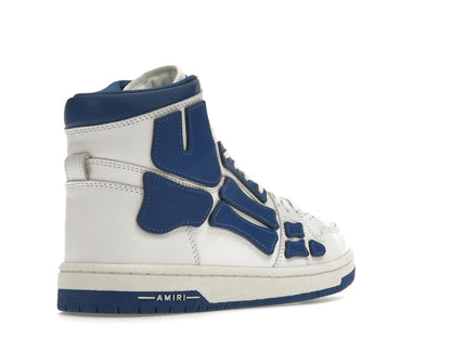 AMIRI Skel Panelled High Top White Blue
