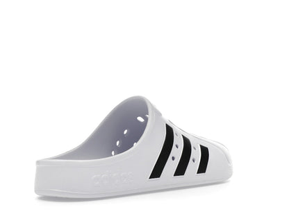 adidas Adilette Clog White Black