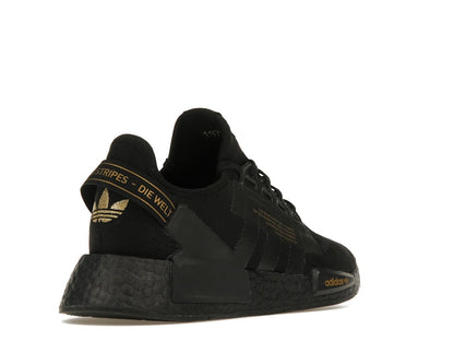 adidas NMD R1 V2 Black Gold Metallic