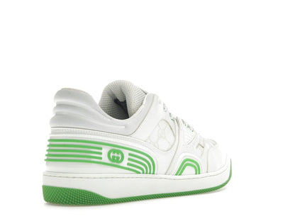Gucci Basket Low White Demetra Green