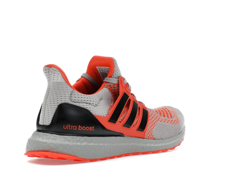 adidas Ultra Boost 1.0 Core Black Impact Orange Grey Two