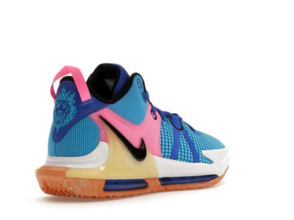 Nike LeBron Witness 7 Hyper Royal Blue Lightning White Black
