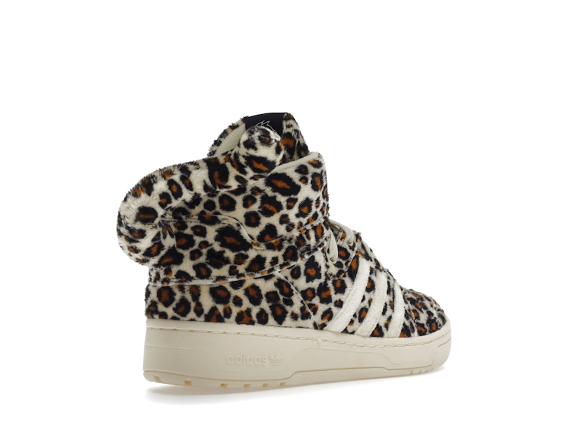 adidas JS Leopard Jeremy Scott Tail Sand Storm
